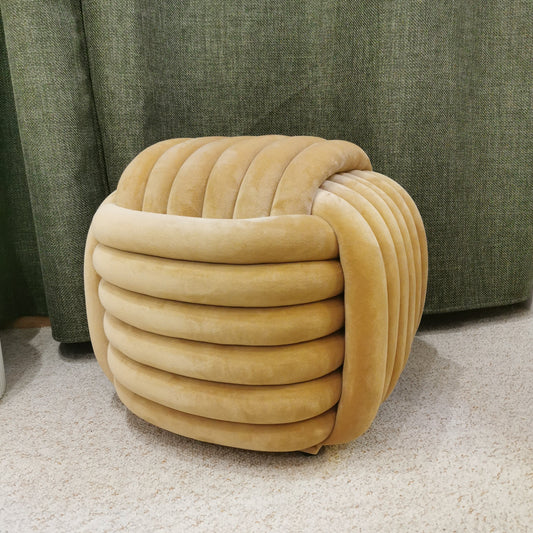 Pouf NOEUD PALAZZO - sable