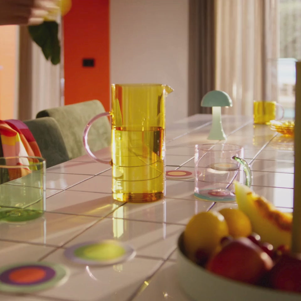 Charger la vidéo : Carafe en verre FRED