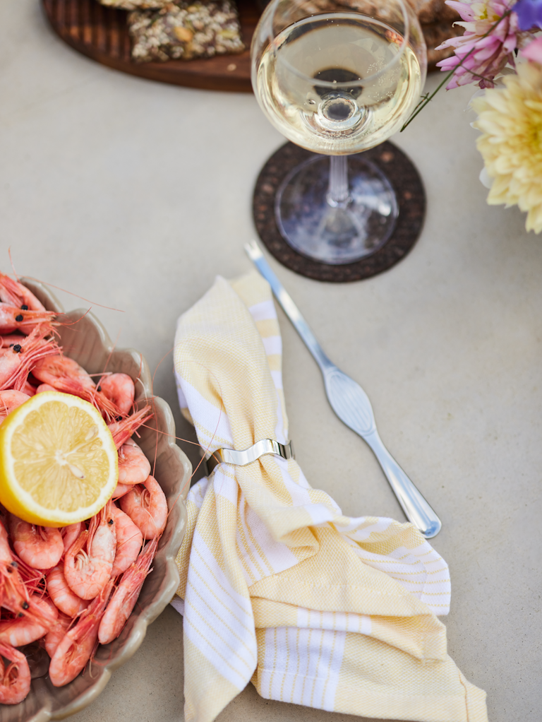 Anneaux de serviette ANNA - lot de 4