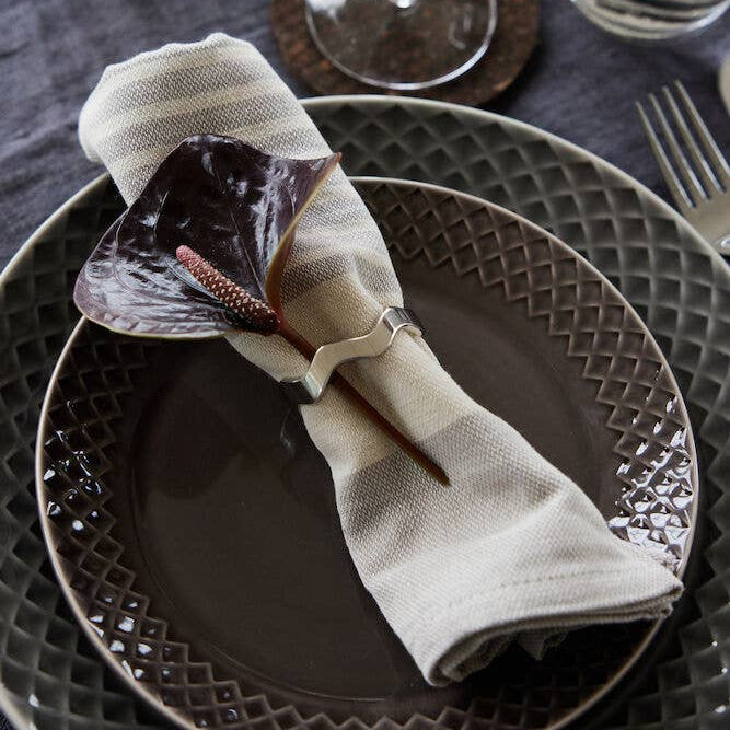 Anneaux de serviette ANNA - lot de 4