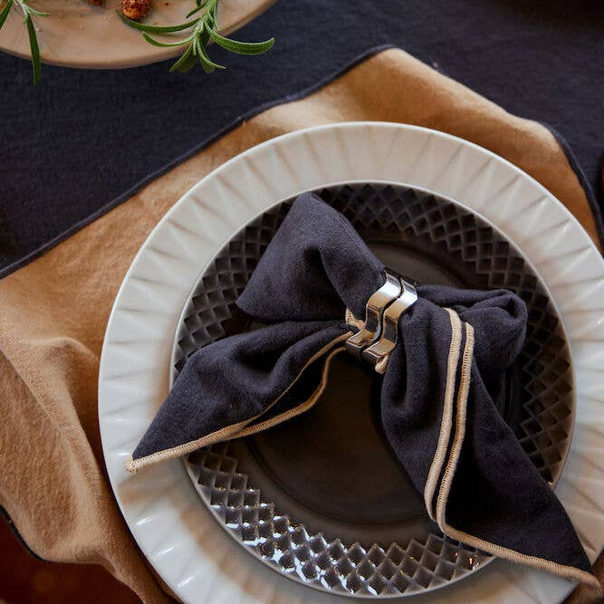 Anneaux de serviette ANNA - lot de 4