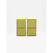 Salière & poivrière TILE - jaune & orange