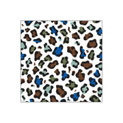 Serviette en papier recyclé, motif léopard coloré de OPJET PARIS