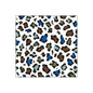 Serviette en papier recyclé, motif léopard coloré de OPJET PARIS