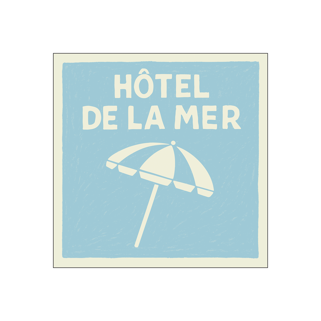 Serviettes en papier - HOTEL DE LA MER