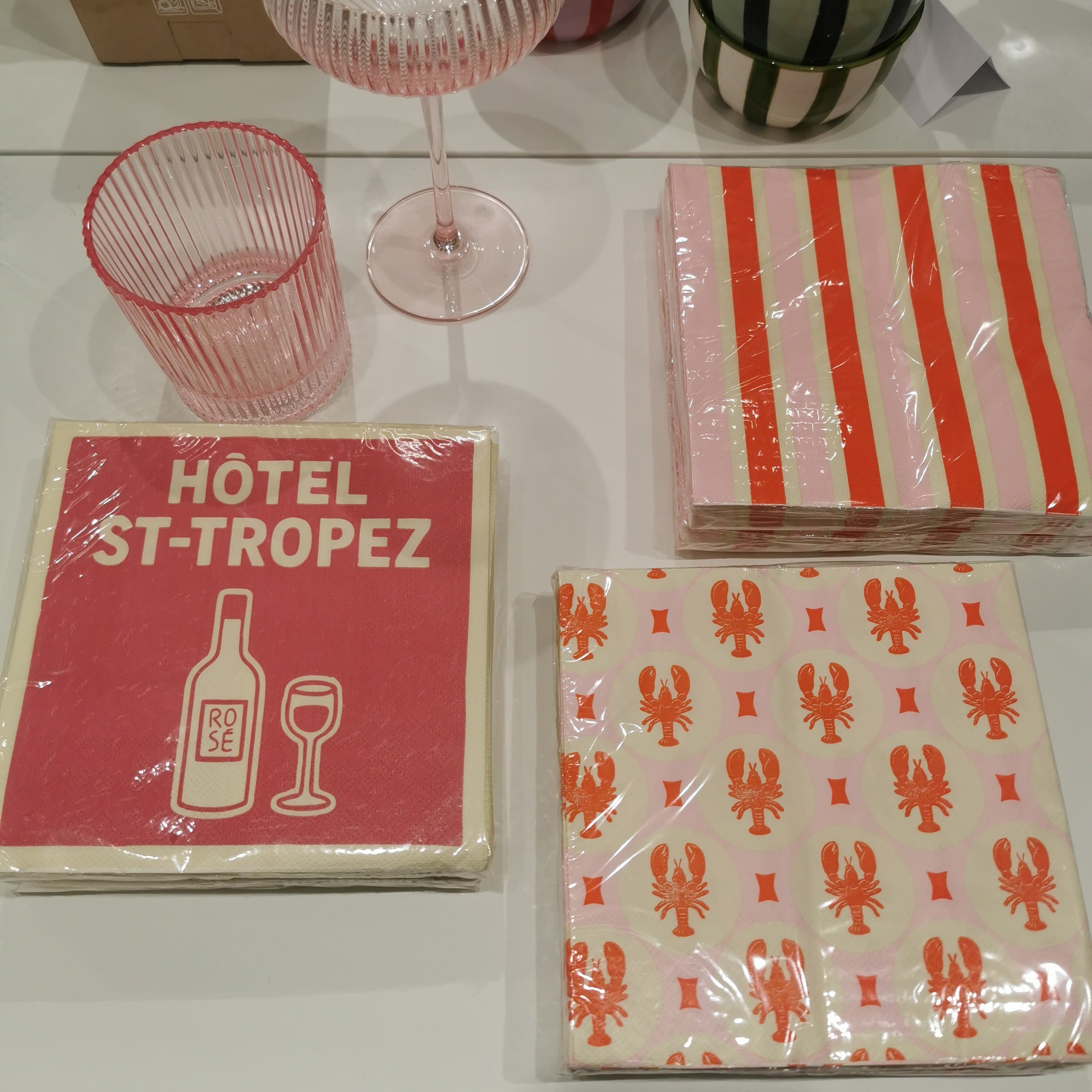 Serviettes en papier - HOMARD