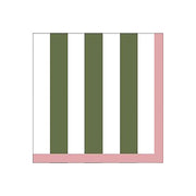 Serviettes en papier à rayures