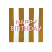 Serviettes en papier Happy birthday