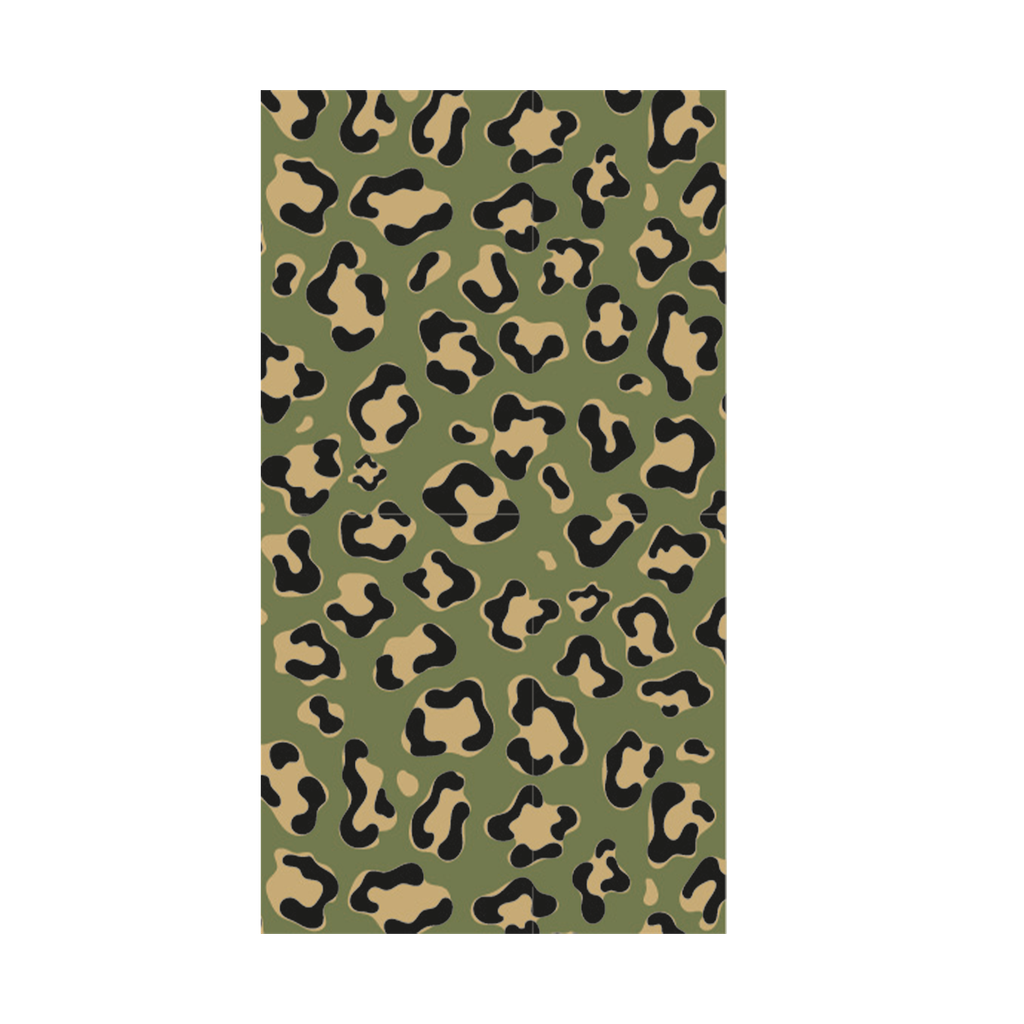 Serviettes en papier - Léopard kaki