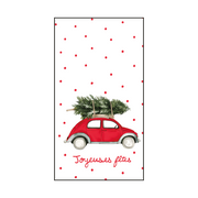 Serviettes en papier - SAPIN & VOITURE