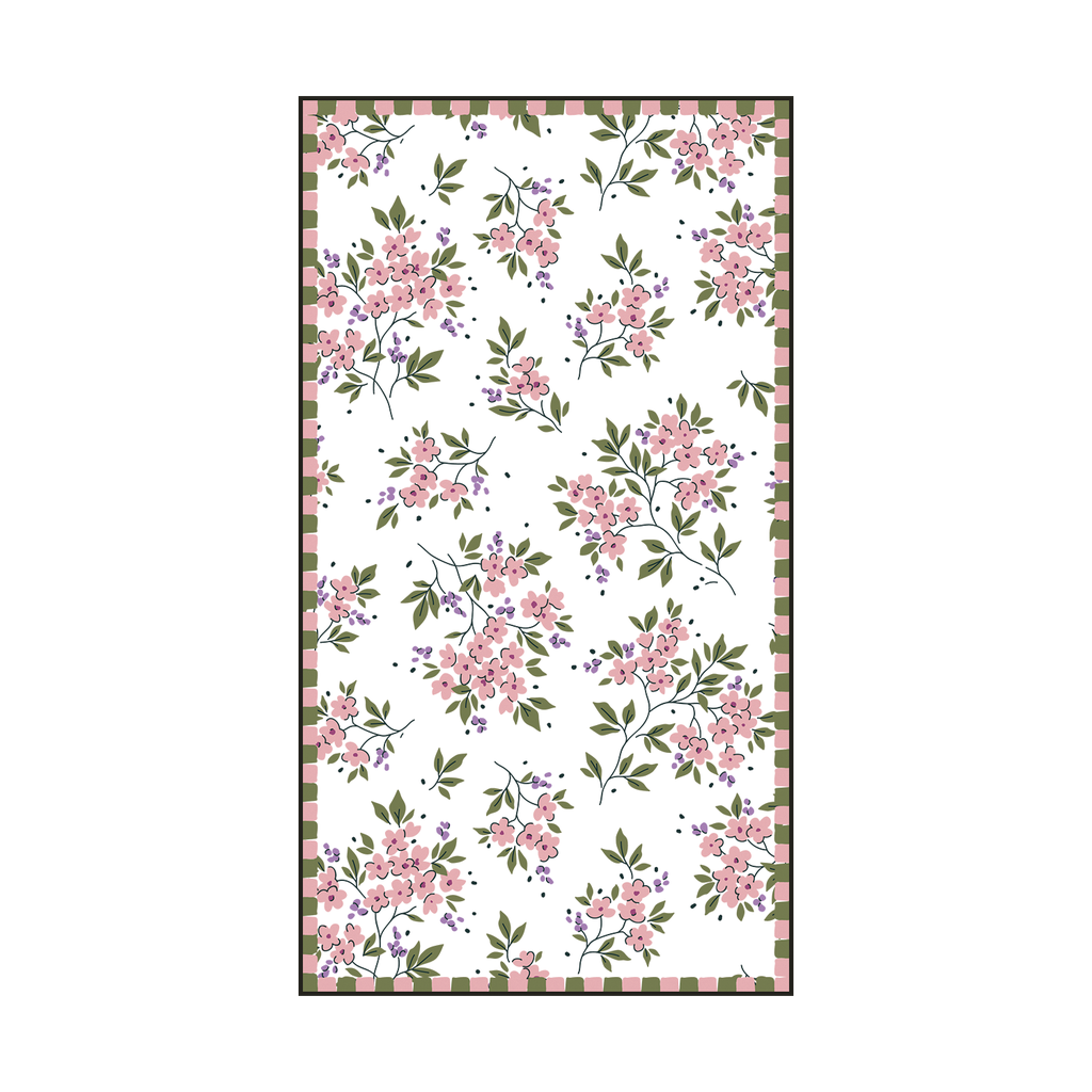 Serviettes papier rectangulaires motif fleur de cerisier – OPJET PARIS