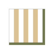 Serviettes en papier à rayures