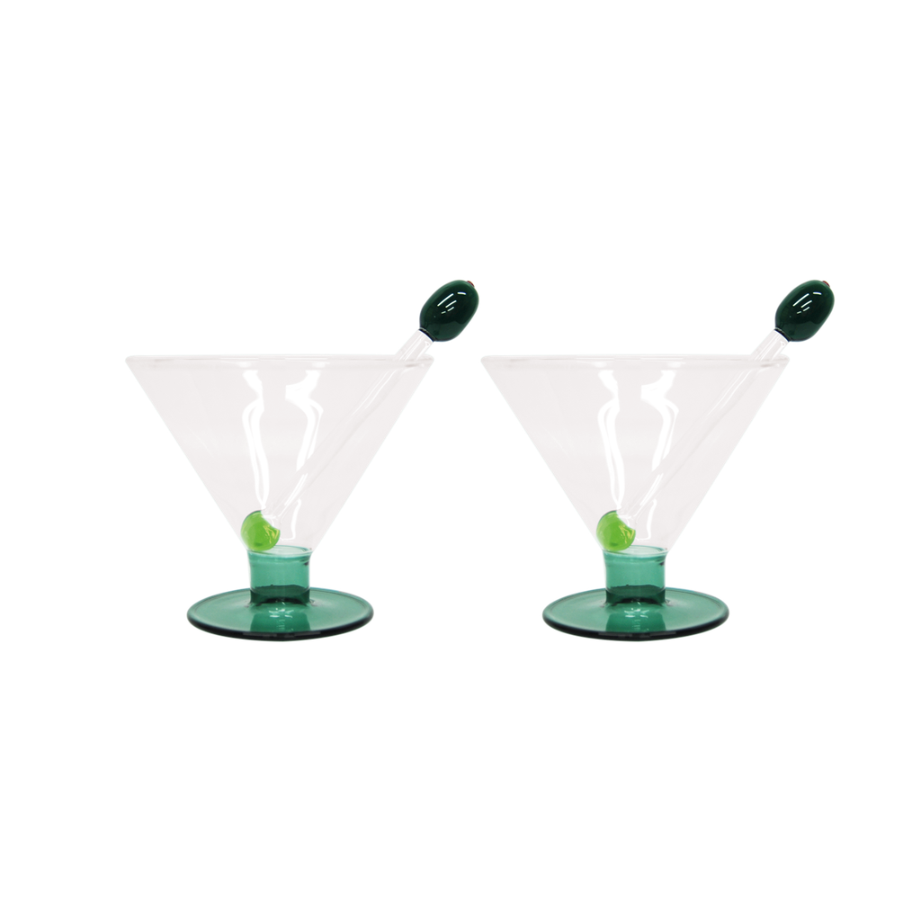 Set de 2 verres cocktails