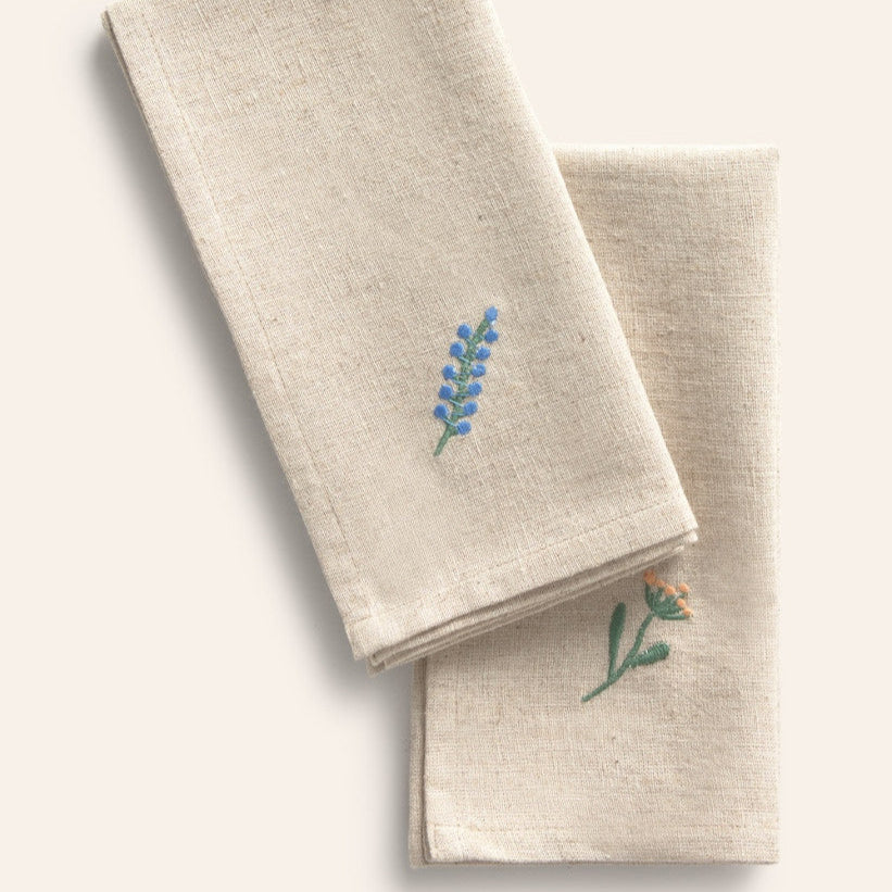 Lot de 2 serviettes SPRING