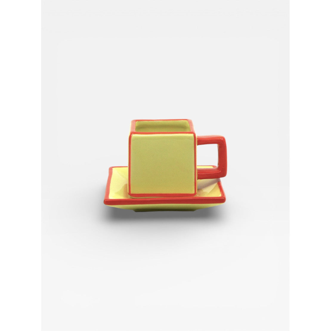 Set de 2 tasses TILE - jaune & orange