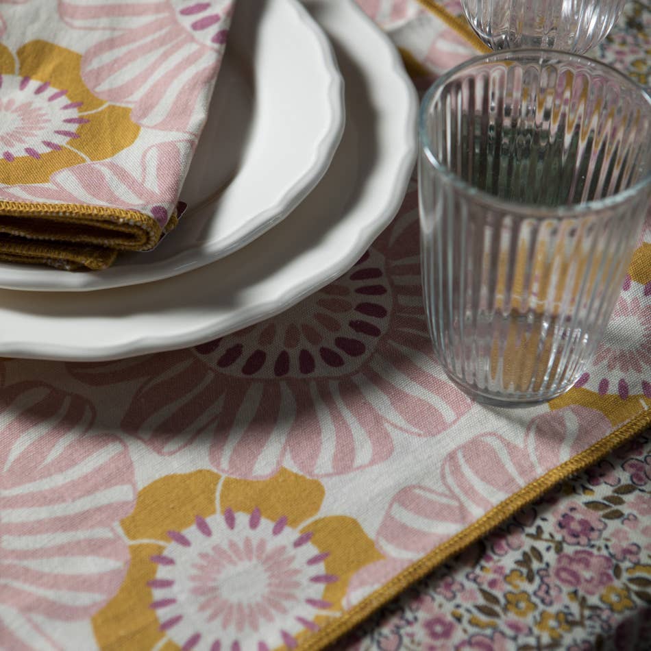 Lot de 2 sets de table - Motif Pop Floral