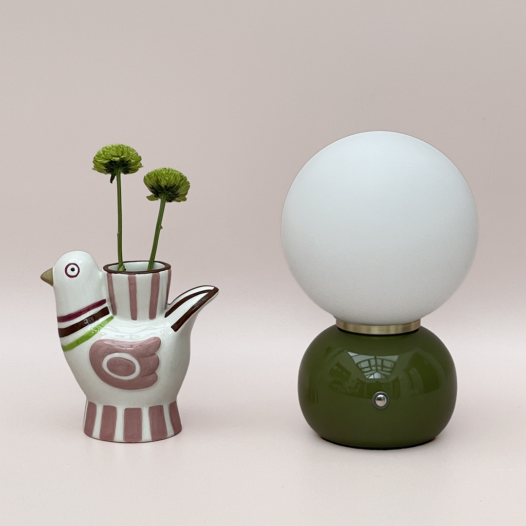 Soliflore OISEAU rose