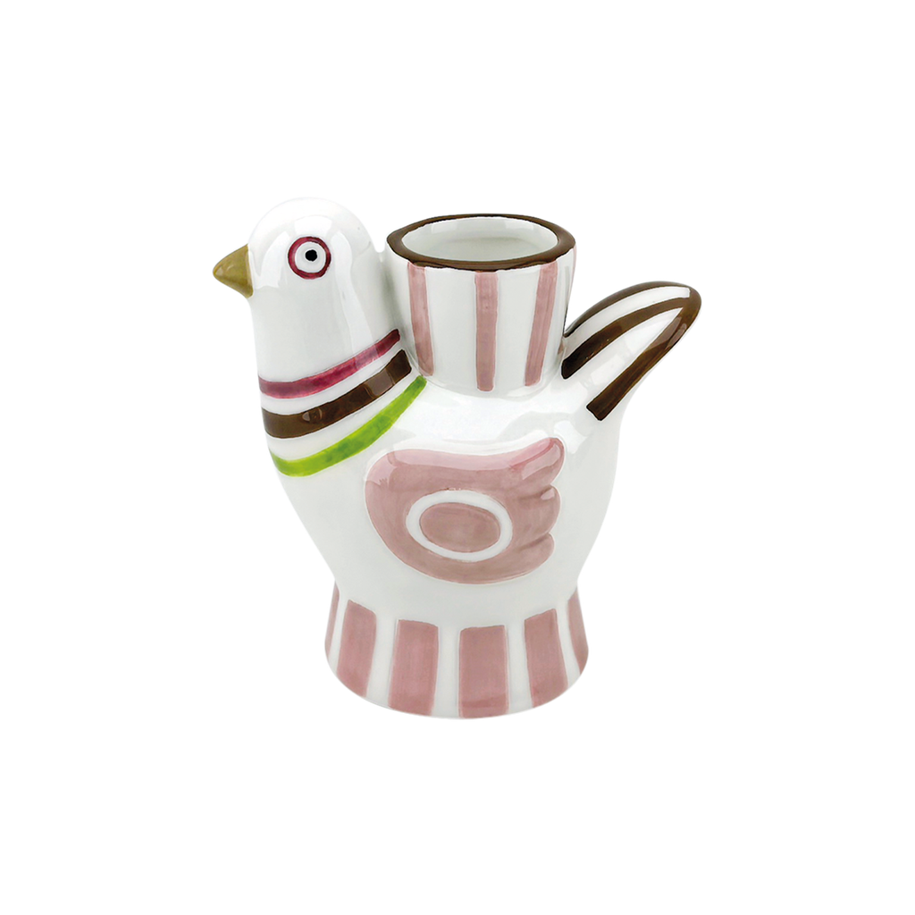 Soliflore OISEAU rose