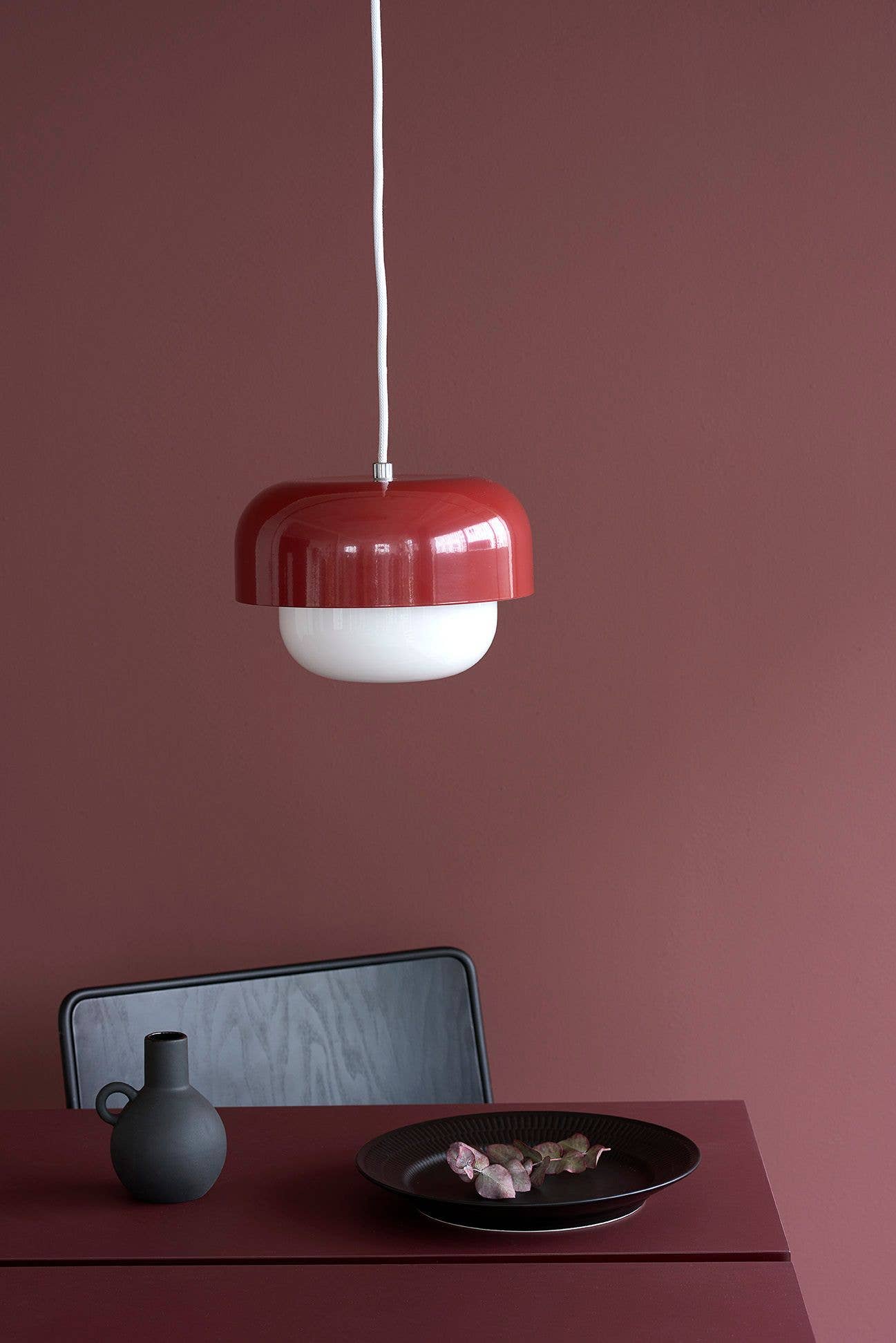 Suspension HAIPOT - rouge