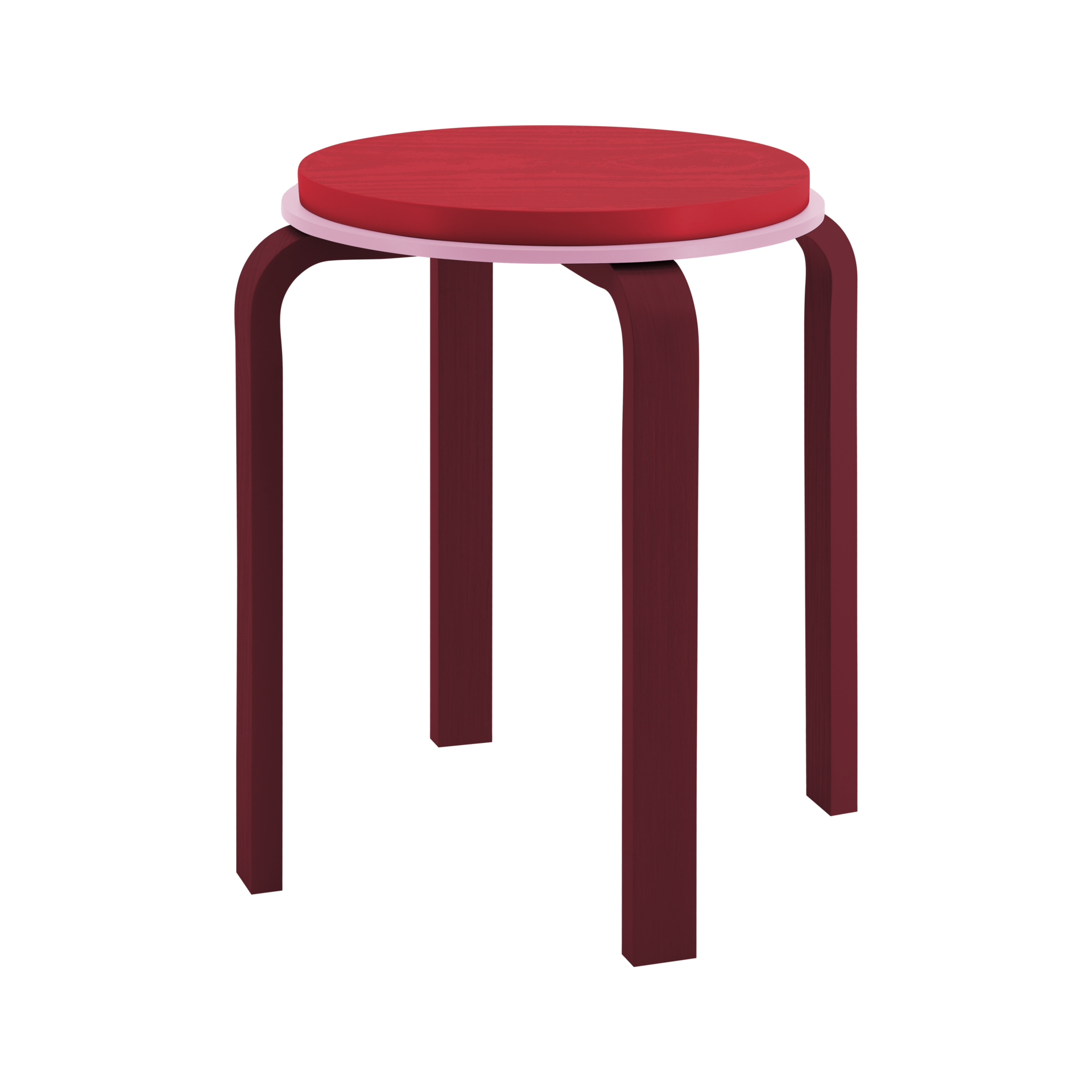 Tabouret MAX rouge [ REMEMBER