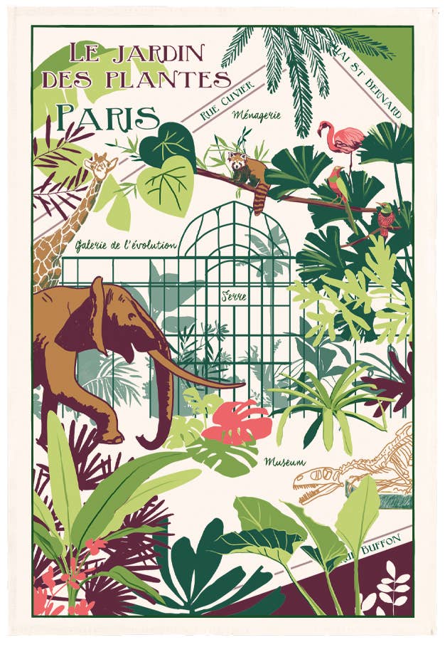 Torchon Jardin des plantes
