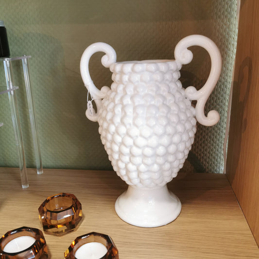 Vase en porcelaine blanche - KERSTEN