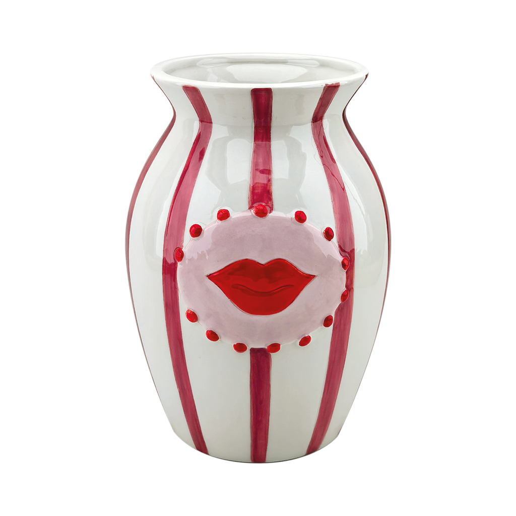 Vase BOUCHE à rayures