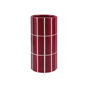 Vase Carrelage - burgandi