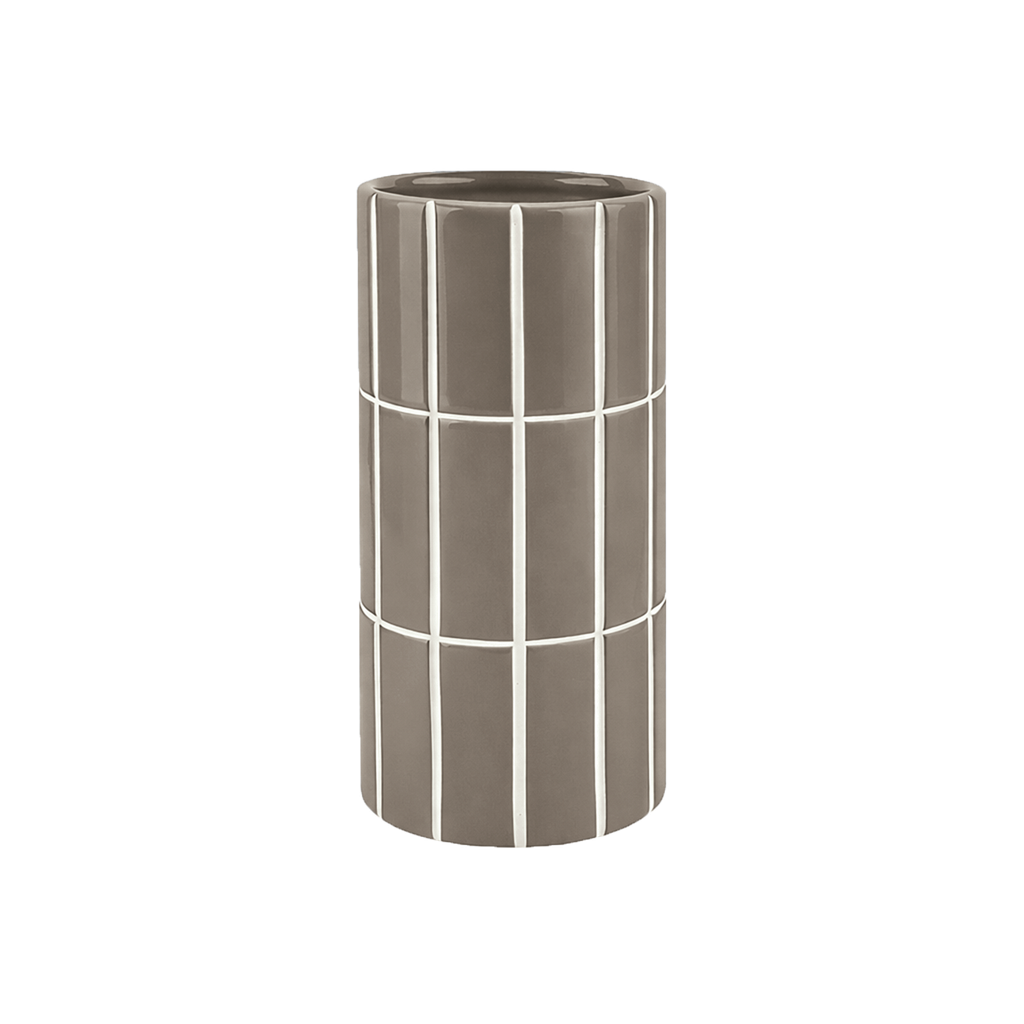 Vase Carrelage - gris