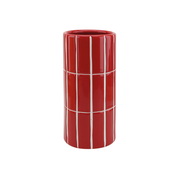 Vase carrelage OPJET PARIS rouge