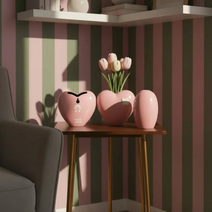 Vase COEUR Pansement