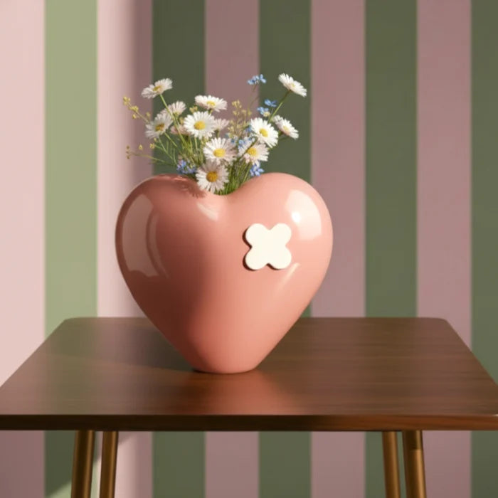 Vase COEUR Pansement