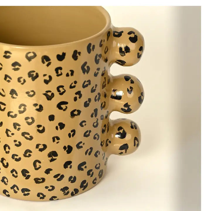 Vase COPTOS - léopard