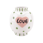 Vase LOVE - blanc