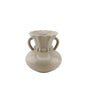 Vase cols perlés