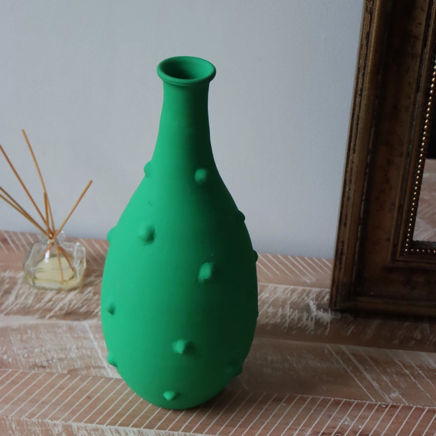 Vase TIMGAD - vert émeraude