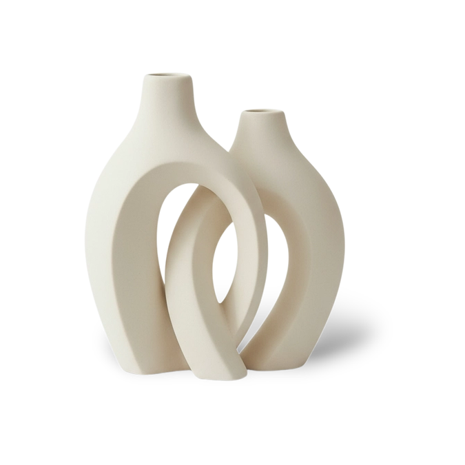 Duo de vases enlacés - PHILAE