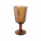 Verre à vin ROCKY ambré avec pied – OPJET PARIS
