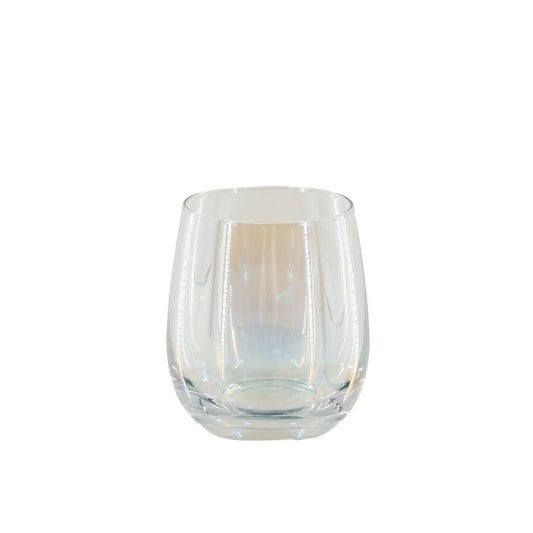 Verres RAINBOW Housevitamin – set de 2 en verre irisé arc-en-ciel – 8,5 × 9,5 cm
