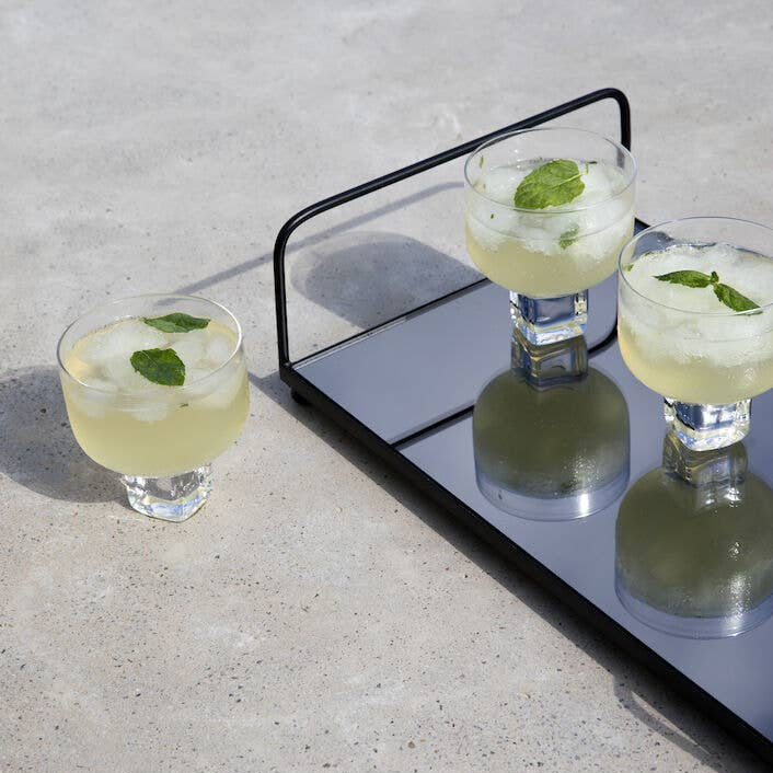 Verres VICTORIA - clair - lot de 2