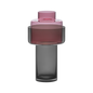 Vase AURA - violet & noir